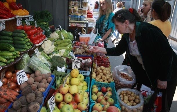 На продовольчі товари та харчування поза домом українці витрачають 50,3% доходів, на непродовольчі товари - 28,8%.
