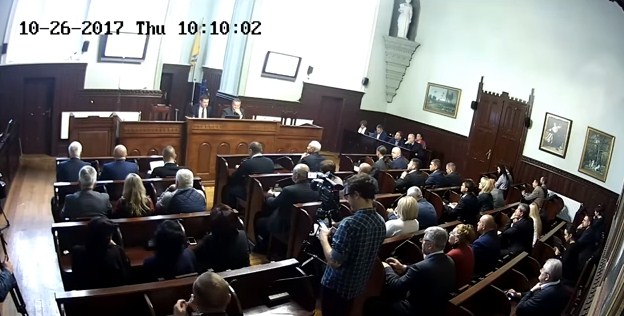 Сьогодні, 26 жовтня, у Мукачеві відбулася чергова 32 сесія міської ради 7-го скликання.
