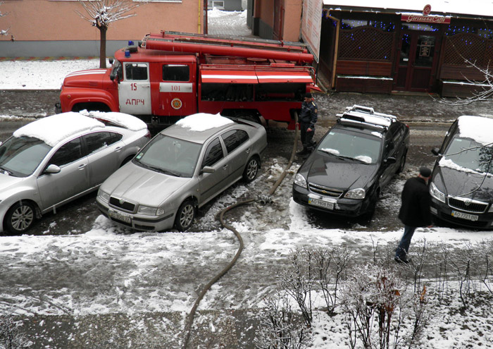 В Ужгороді сталася пожежа в квартирі