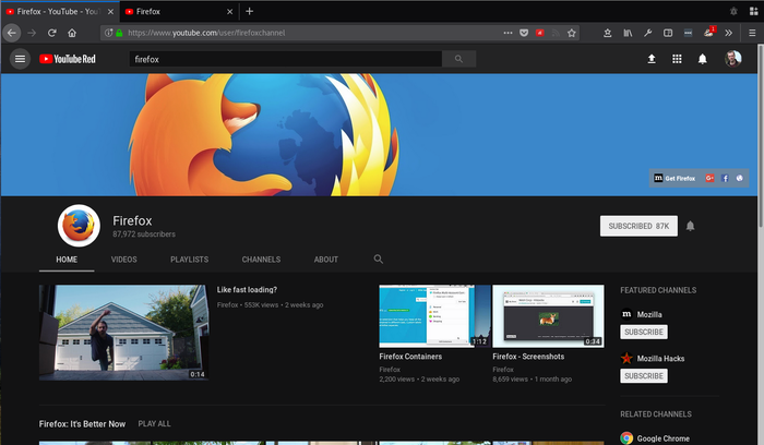 У Firefox виникли проблеми з відображенням відео на YouTube