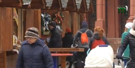 В Ужгороді стартував різдвяний ярмарок / ВІДЕО