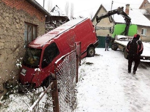 Аварія сталася в селі Крива.