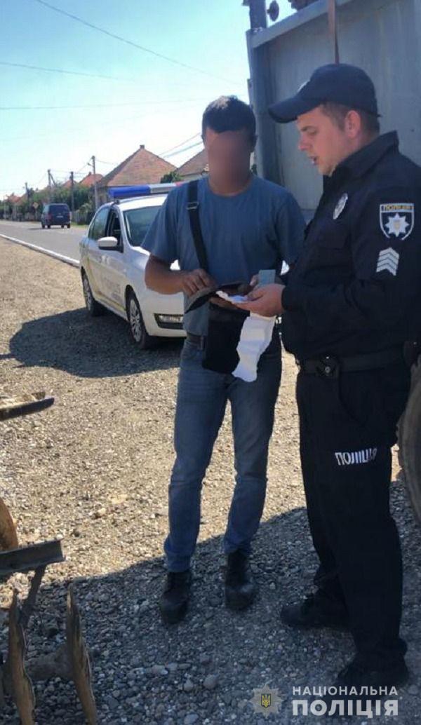 Водитель, перевозив незаконный лес, пытался дать взятку сотруднику полиции, сообщает полиция в Закарпатье.