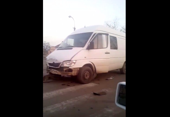 У Новому районі в Ужгороді сталася ДТП (ВІДЕО)