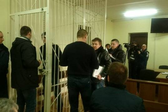 Сейчас начался суд над еще одним бойцом «Правого сектора», который принимал участие в драке на Драгобрате, Василию Малковичу.