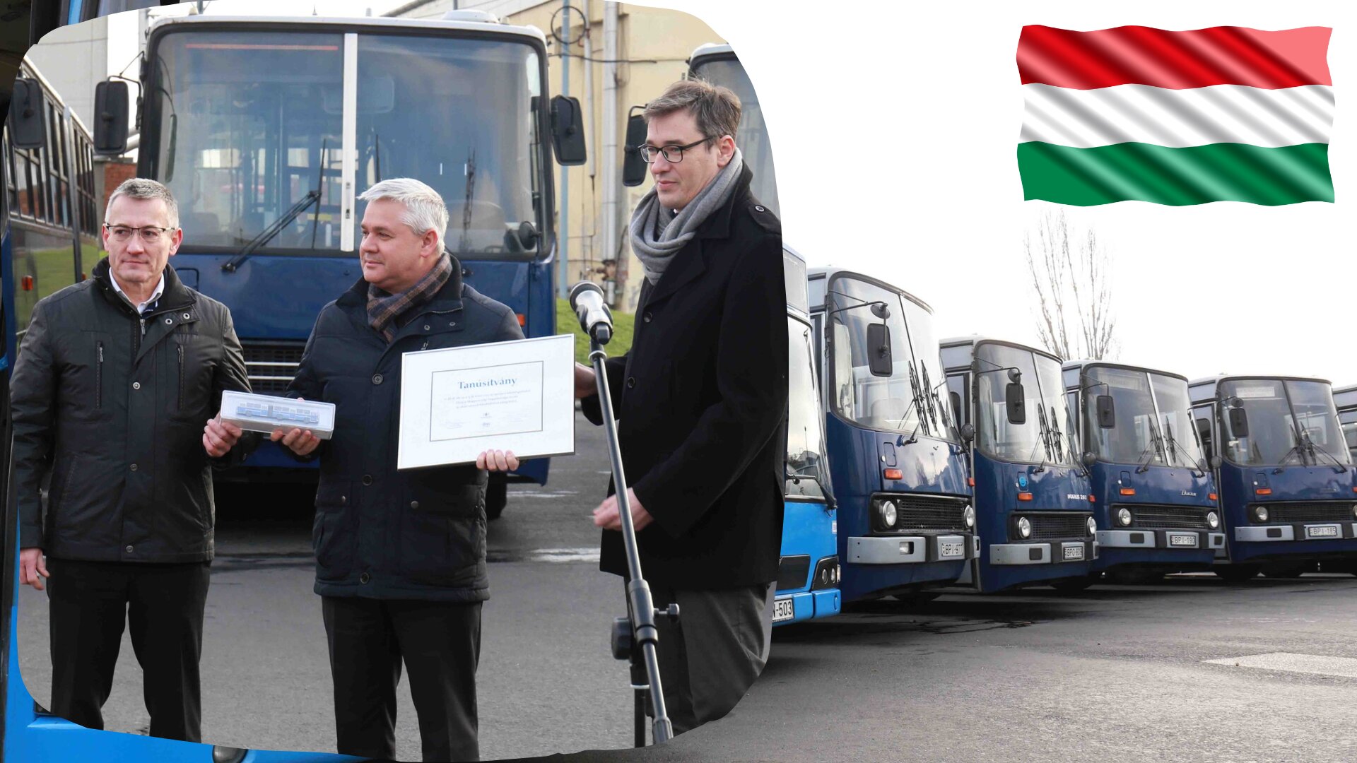 Транспортне управління Будапешта (BKV) передало на потреби України 15 автобусів


