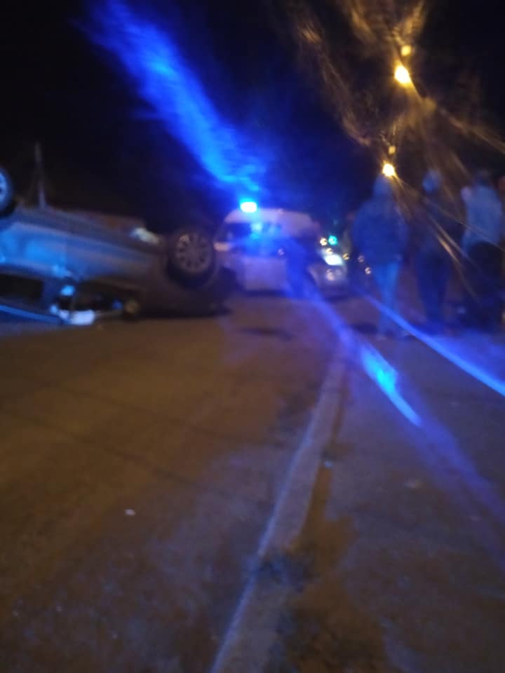 Учора вночі, 9 жовтня, на вулиці Івана Франка трапилась ДТП за участю двох автівок.