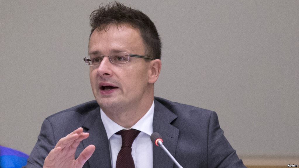 Міністр закордонних справ Угорщини Петер Сійярто звинуватив Київ у тому, що він 