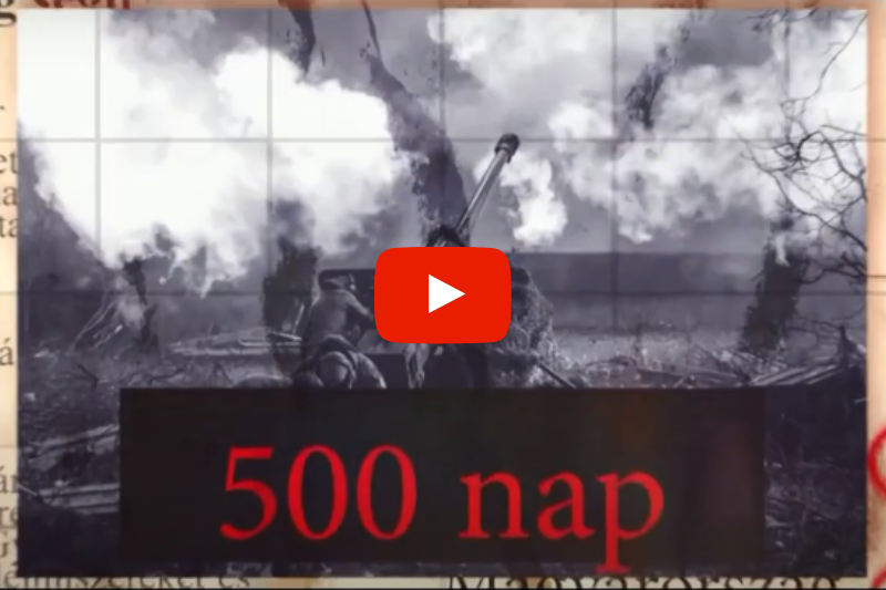 «500 днів війни в Україні»: Угорщина від самого початку війни стоїть на стороні українського народу (ВІДЕО)
