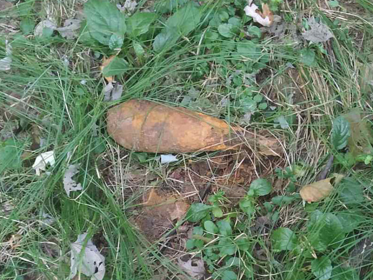 Взрывоопасный предмет доставили на военный полигон в селе Ореховцы Ужгородского района, где он был уничтожен