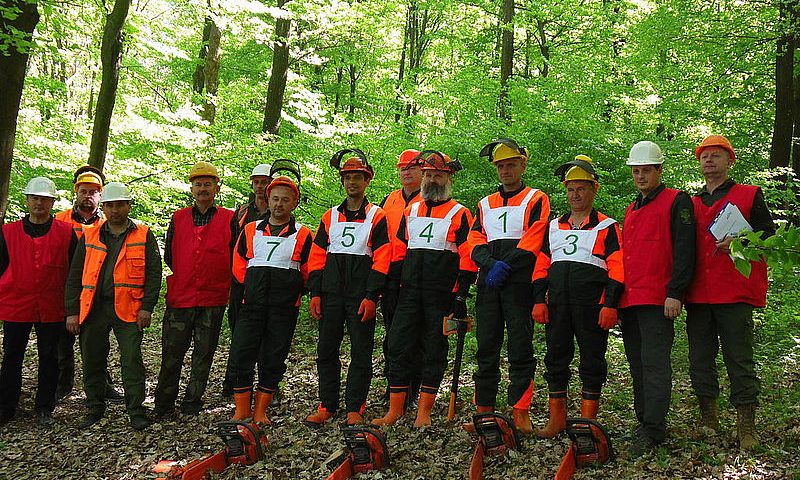 Змагання проходили на базі Шаланківського лісництва. 