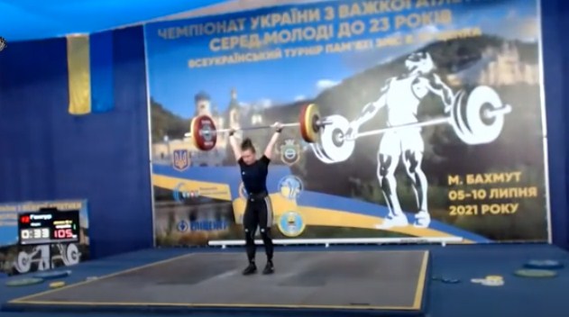Закарпатка стала чемпіонкою України з важкої атлетики серед молоді (ВІДЕО)