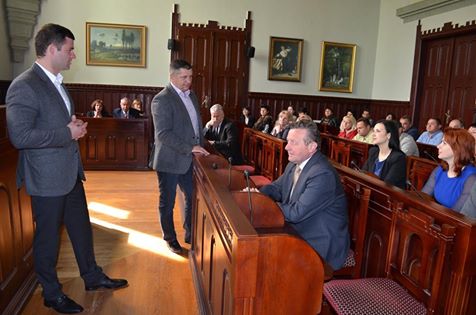 В Мукачівській міськраді представили нового заступника міського голови