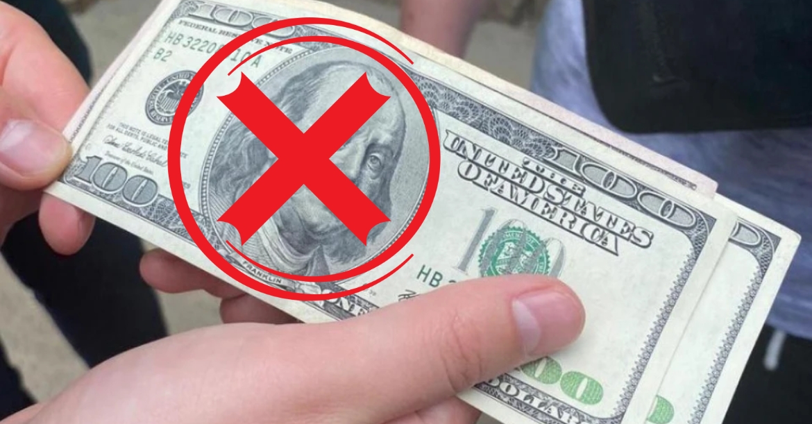 Чому банки та обмінники відмовляються приймати 100 доларові банкноти?