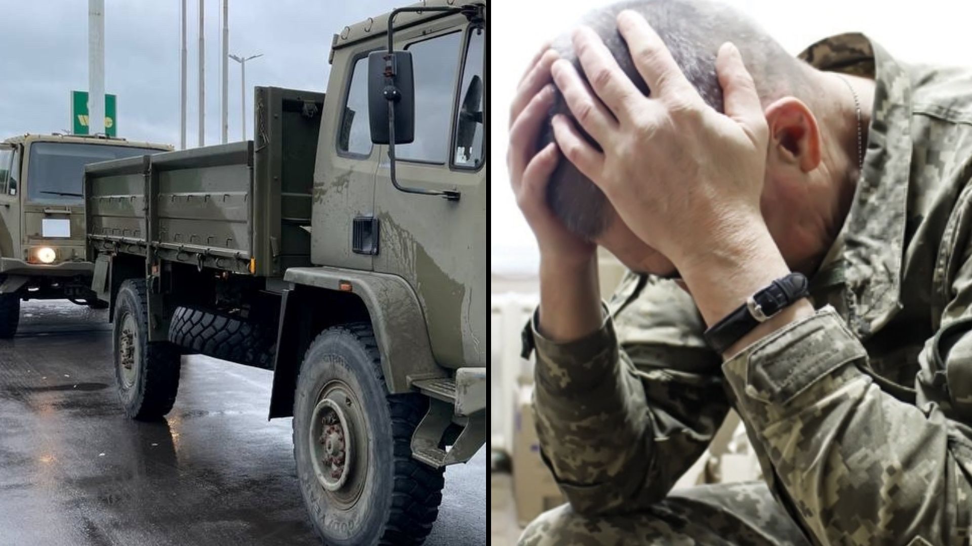 Мобілізований 31-річний чоловік вистрибнув з вантажівки та зазнав важких травм