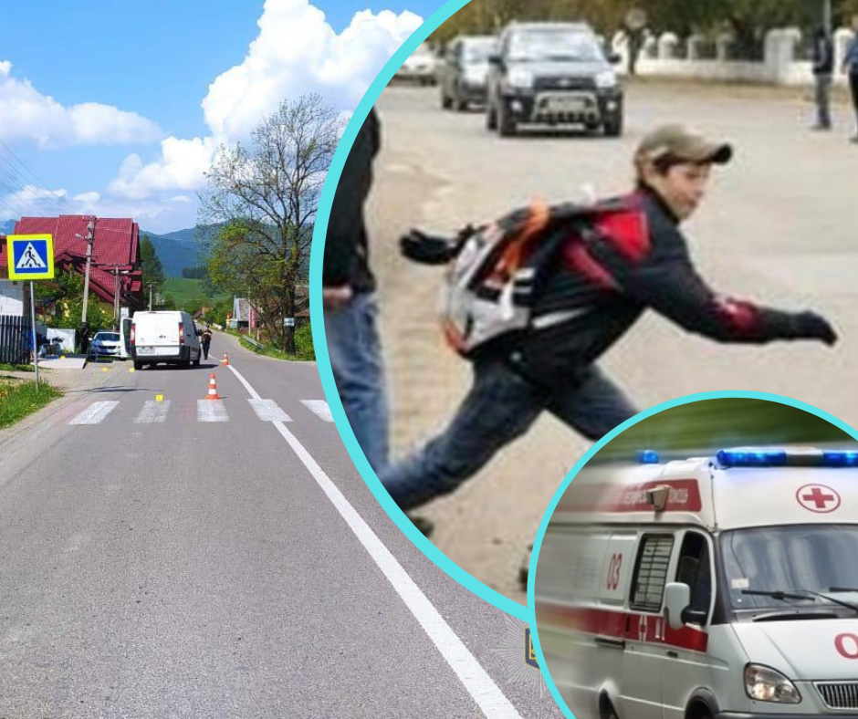 Тверезі водії не встигають реагувати на несподівану біду: на Закарпатті фіксують збільшення кількості ДТП за участі дітей (ФОТО)