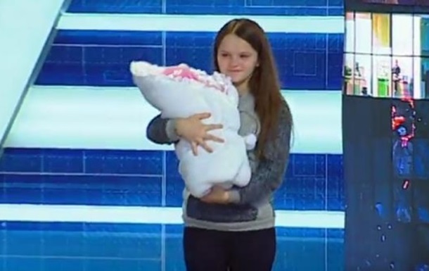 Наймолодша мама України - 12-річна Таня Лучишин - знялася в ток-шоу телеканалу Інтер 