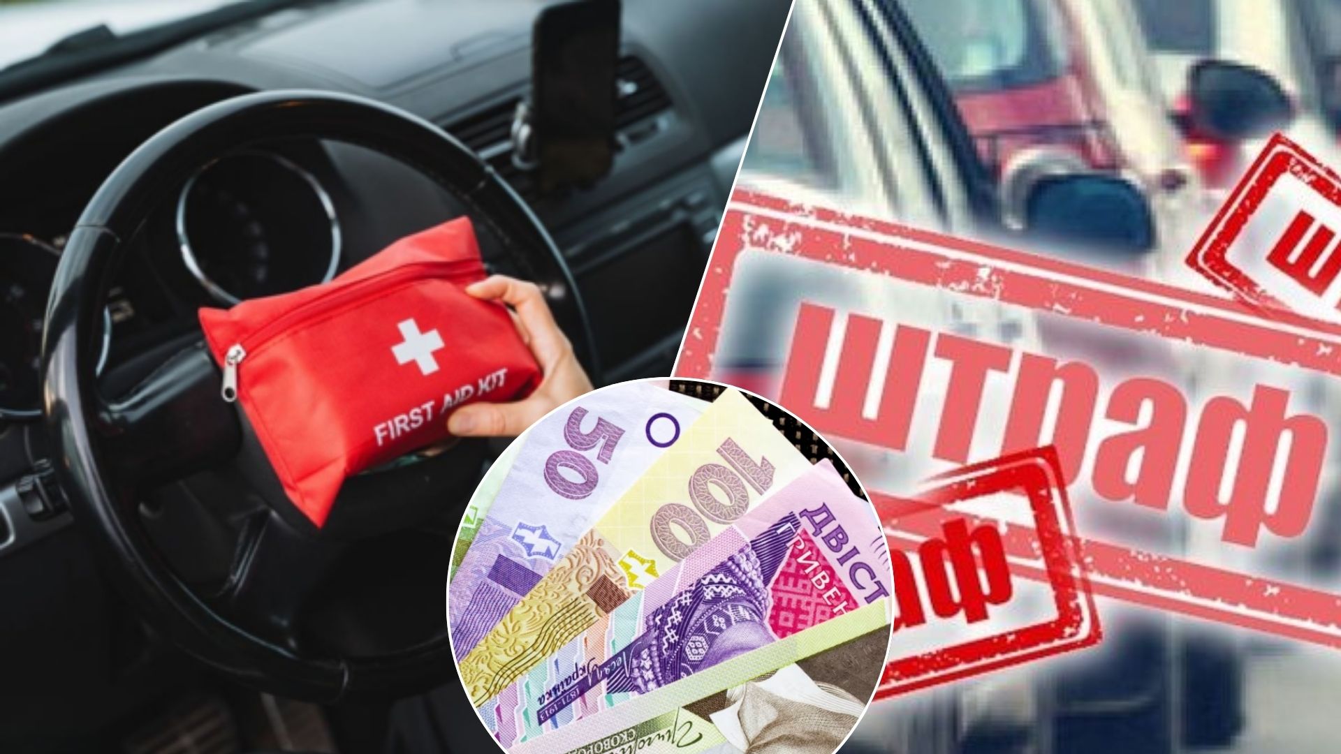 Відсутність аптечки в авто може призвести до серйозних проблем: що чекає на водіїв-порушників