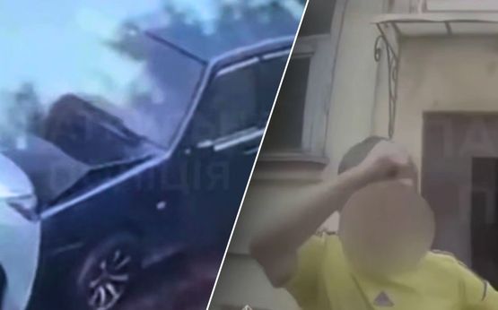 В Ужгороді п’яний водій без прав влаштував масову ДТП: перші деталі інциденту (ВІДЕО)