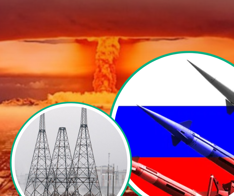 Україна б’є на сполох: за три місяці російські ракети та дрони понад 120 разів погрожували ядерним об’єктам країни