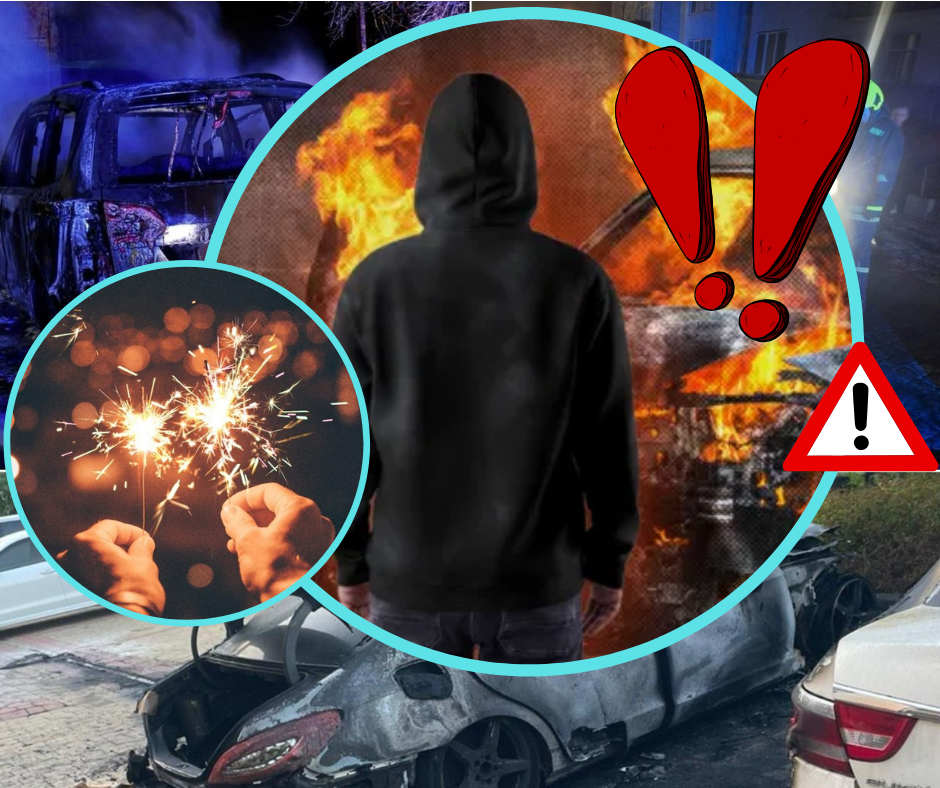 Помста року: на Закарпатті спалили «Audi», «Mercedes» і «Volkswagen» (ВІДЕО)