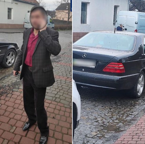 Патрульні зупинили водія, який, ймовірно, напідпитку порушував правила дорожнього руху.
