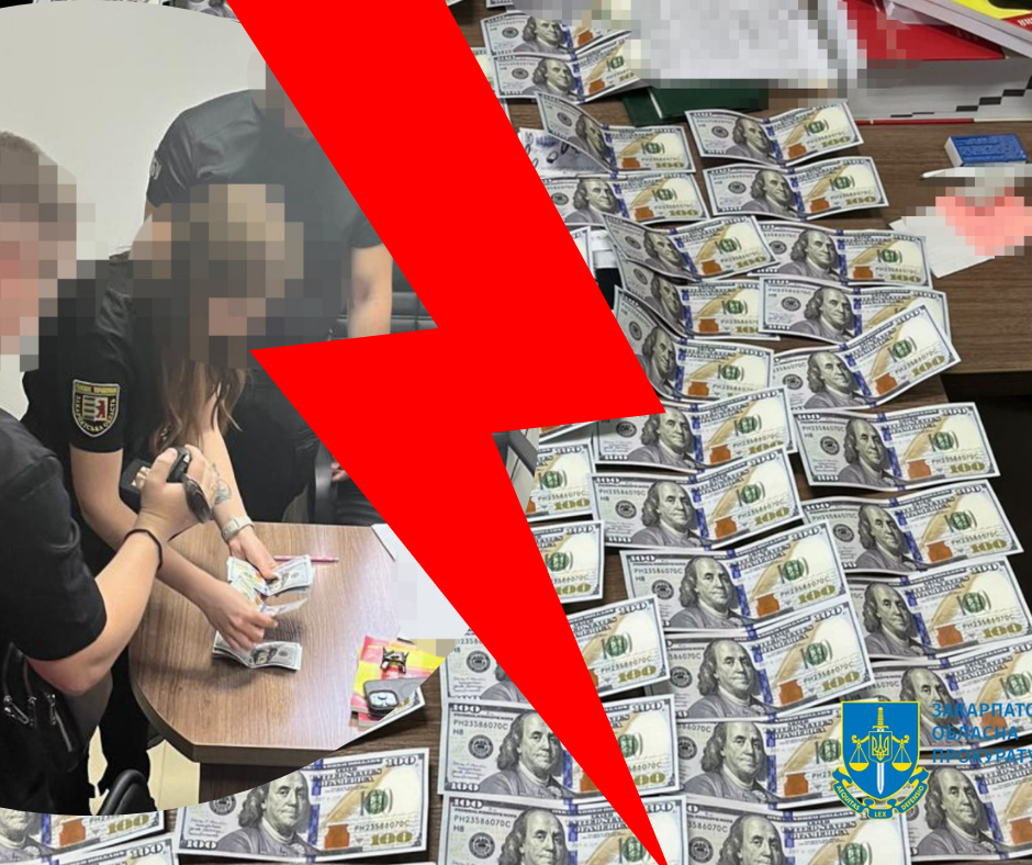 Хабар у $17 300: на Закарпатті затримали адвоката за корупційну схему (ФОТО)