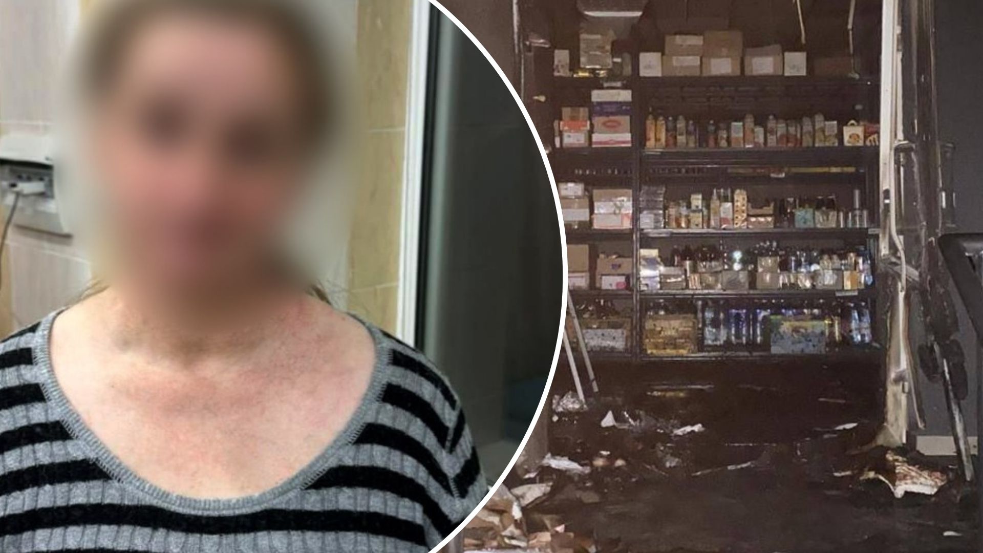 Во Львове полиция задержала 43-летнюю женщину, подозреваемую в поджоге магазина на улице Богдана Хмельницкого. Сообщение о пожаре поступило в полицию 18 апреля около 1:30 ночи.