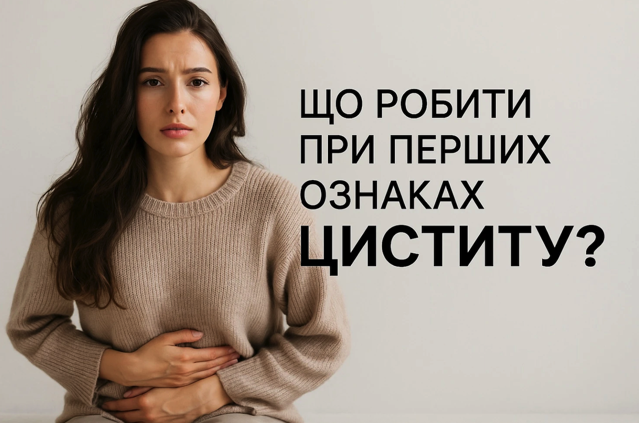 Що робити при перших ознаках циститу?