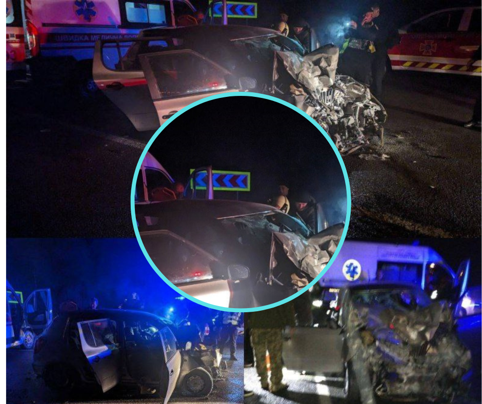A Kijev-Chop autópálya egyik hágóján szörnyű baleset történt.