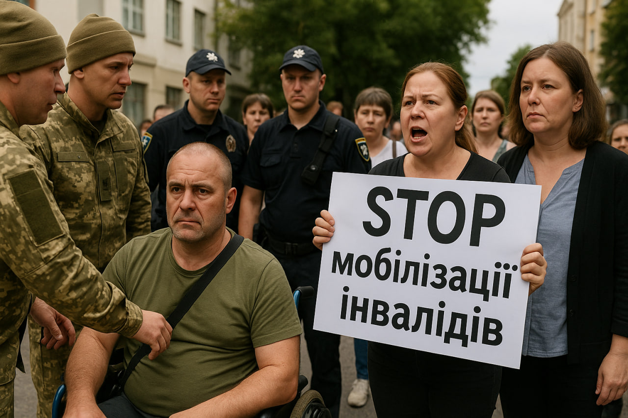 Мобілізують навіть інвалідів, закарпатці йдуть на протест: шокуючий випадок за участю ТЦК переходить всі межі (ВІДЕО)
