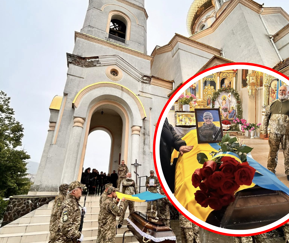 Загинув під час виконання бойового завдання: закарпатці прощалися з полеглим на війні Героєм (ФОТО)