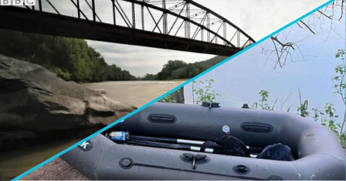 The smuggler promised the men a legal border crossing through one of the checkpoints in Zakarpattia, but instead collected money from the men and left them alone by a boat on the river bank.