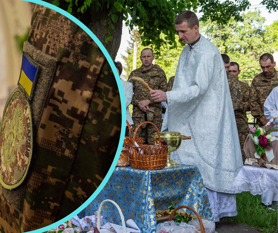 Нацгвардійці Закарпатського підрозділу Національної гвардії України відвідали службу в одному з храмів XV століття.