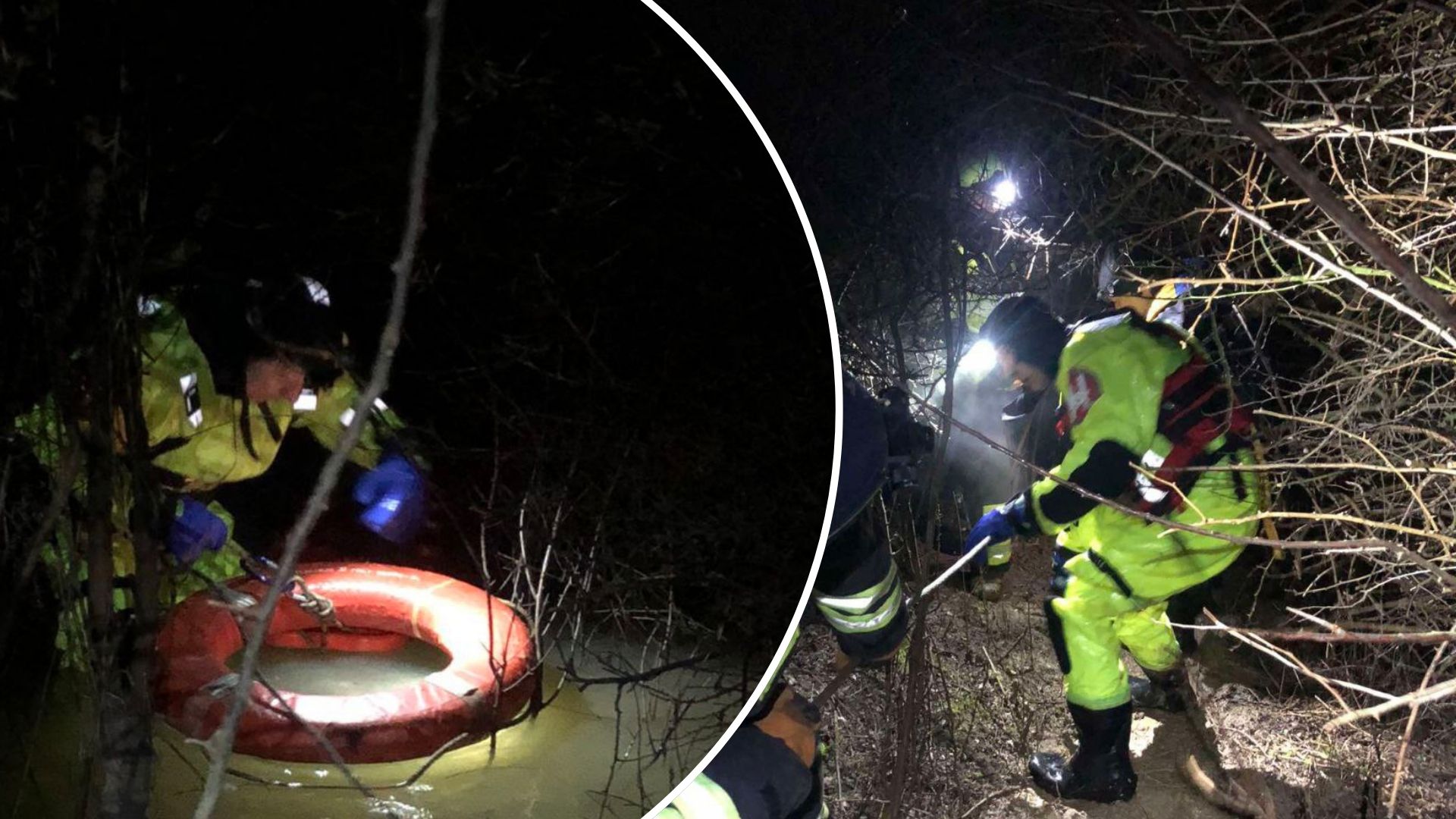 На Закарпатті водолази, прикордонники і рятувальники рятували замерзлих чоловіків: що сталося (ФОТО)