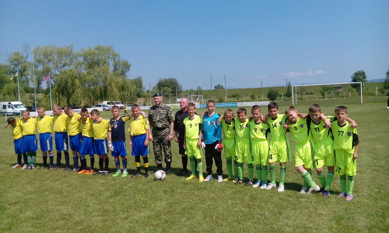 Закарпатские организовали турнир детского футбола