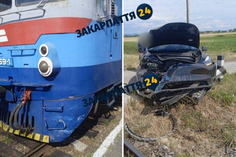 Малюнок до статті Машину протаранил поезд, а грузовик вылетел в реку: подробности шокирующих происшествий на Закарпатье (ФОТО)%