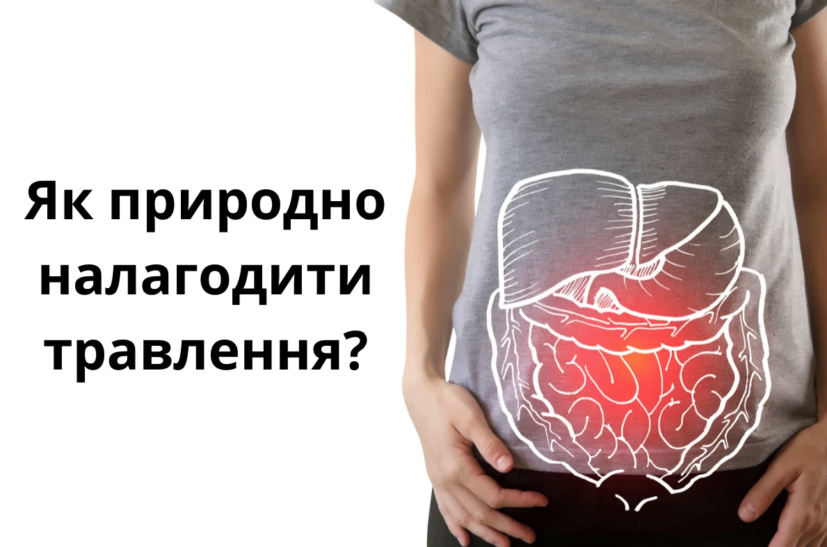Як природно налагодити травлення?