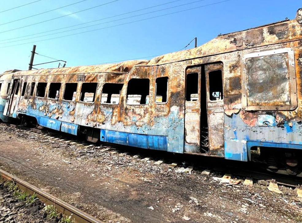 Від крадіжок до підпалу: чоловік спалив вагон поїзда через старі образи на підприємство (ФОТО)