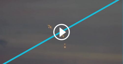 "Hovered in the sky and did not move": an unknown object was spotted over Ukraine (VIDEO)