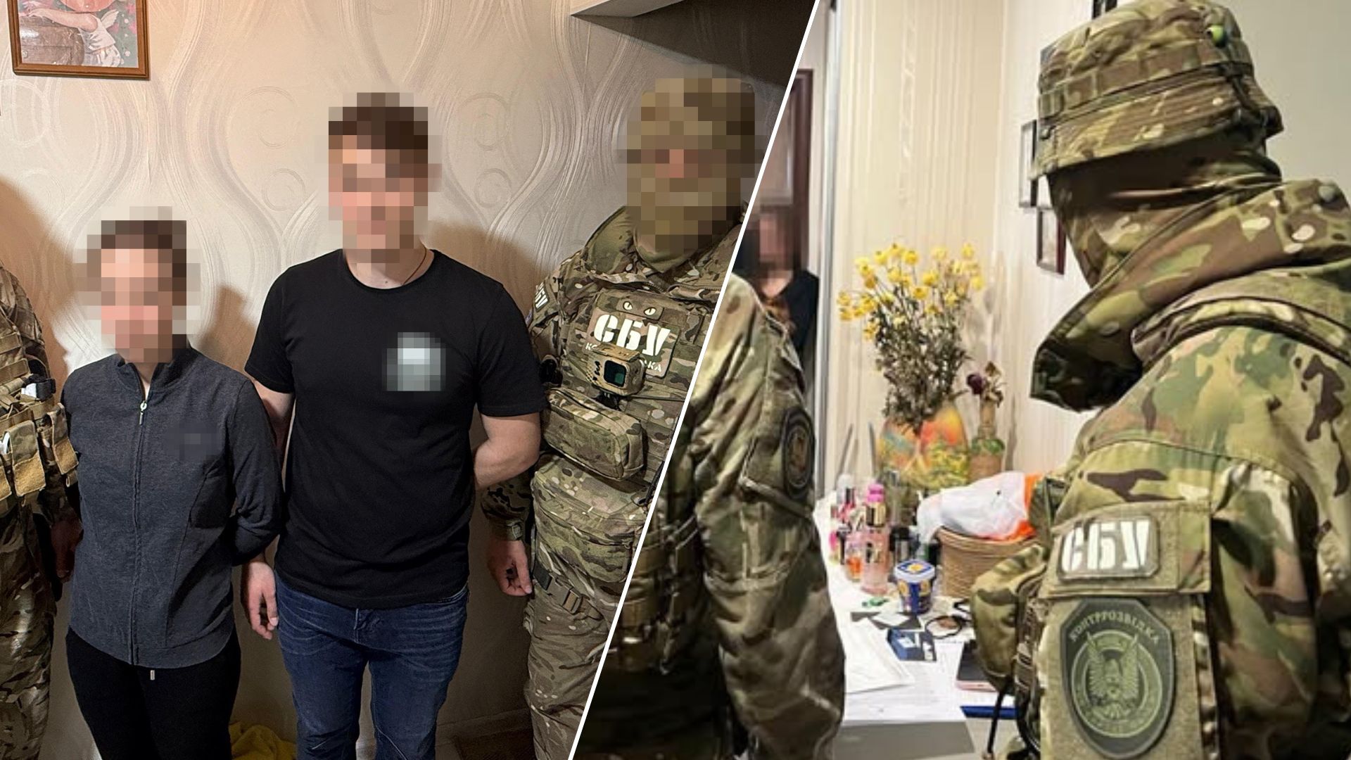 СБУ та поліція викрили агентурну групу рф, яка “полювала” на оборонні об’єкти України (ФОТО)