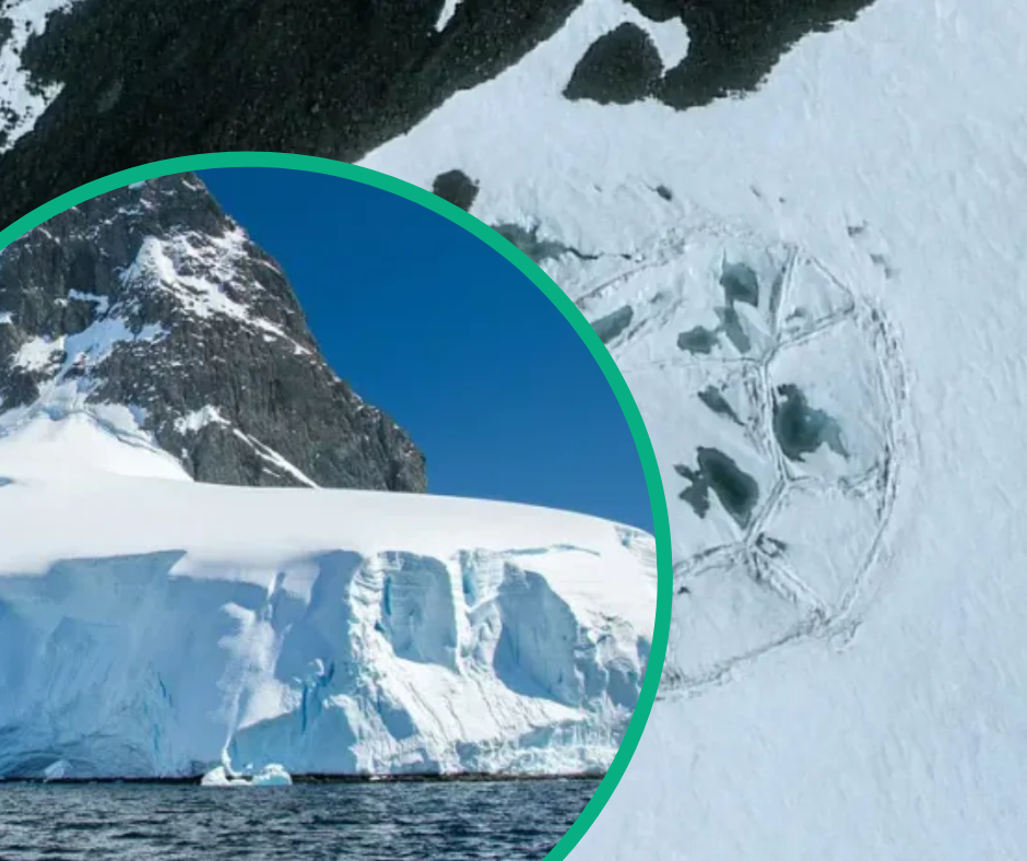 У льодах Антарктиди розтанули руїни, схожі на стародавнє місто.