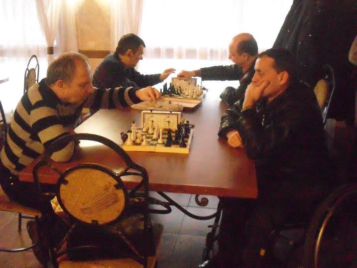 В Мукачево состоялся международный турнир по шахматам среди людей с ограниченными физическими возможностями