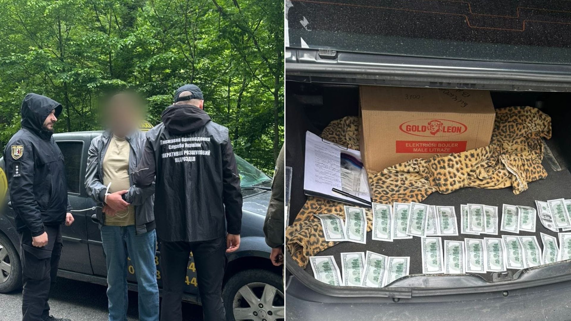$9000 за втечу через кордон: на Закарпатті прикордонники зірвали план переправника (ФОТО)