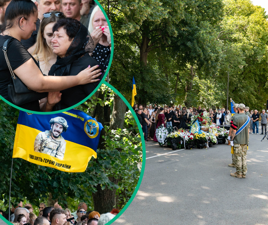 Сира земля стала домом для полеглоо закарпатця: в області проводжали в останню путь Героя (ФОТО)