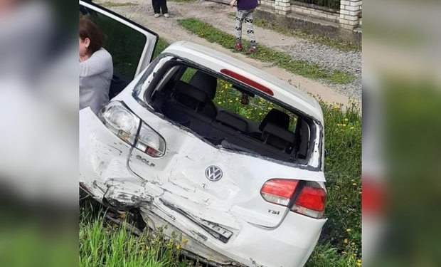 Авария произошла сегодня в Сваляве.