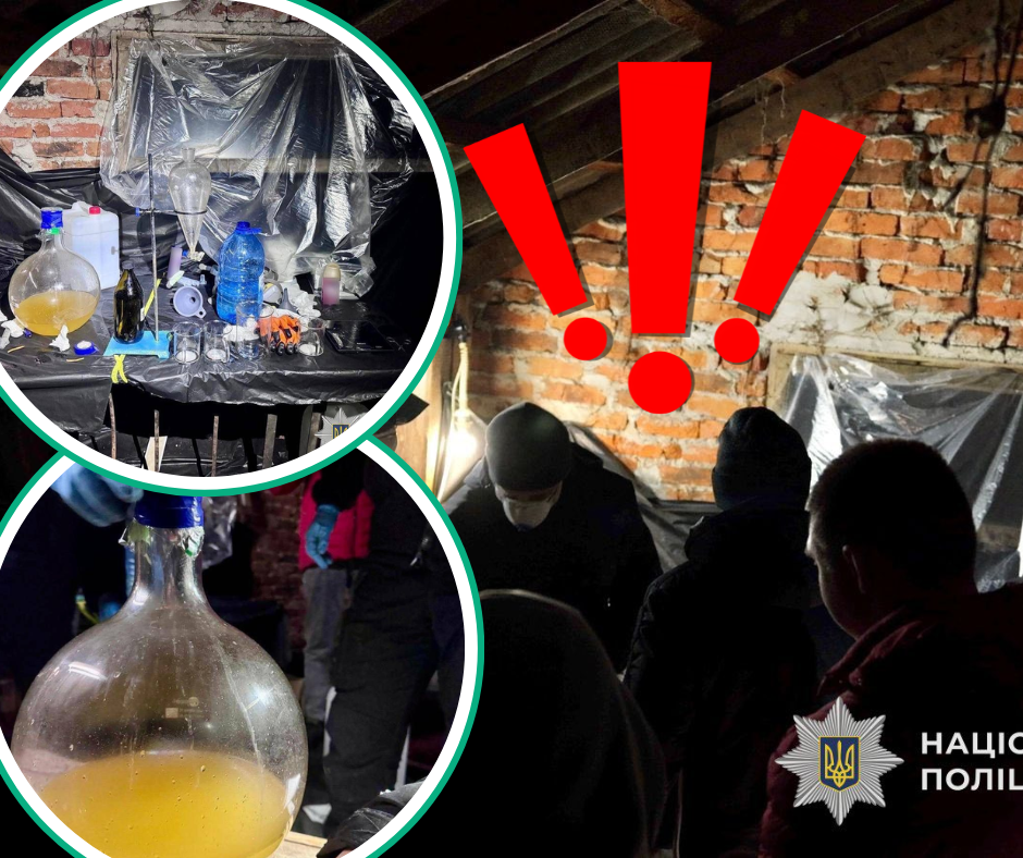 Поліція Закарпаття затримала зловмисника, причетного до організації та утримання масштабної нарколабораторії (ФОТО)