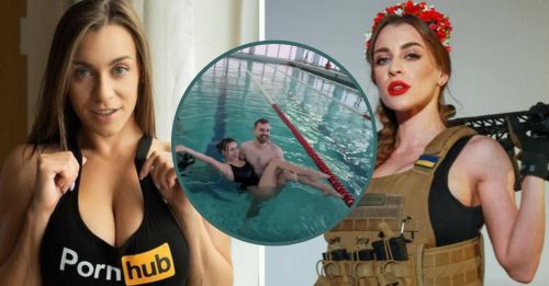 Pornhub actress is engaged in the rehabilitation of soldiers of the Armed Forces of Ukraine, - DW (video)