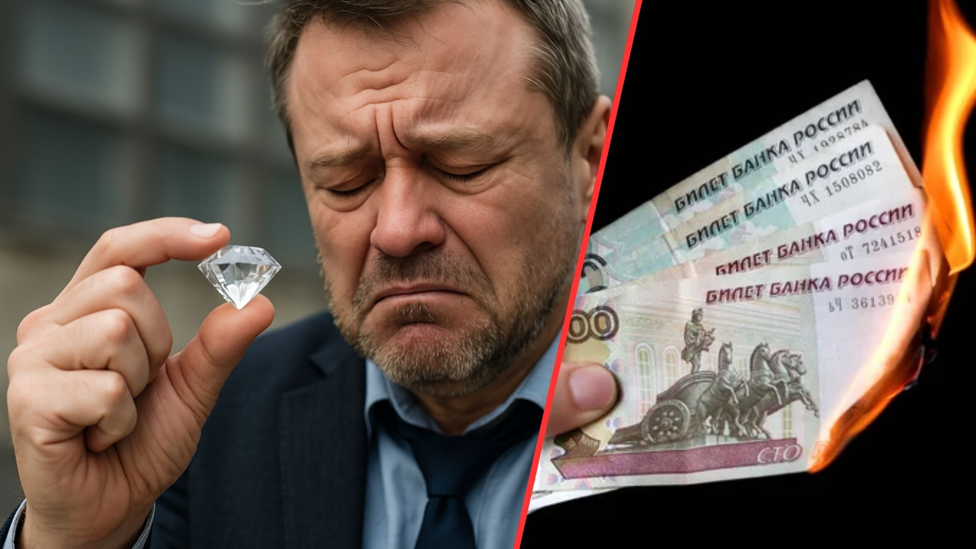 Росія скуповує власні алмази через санкції: «Алроса» зазнає збитків