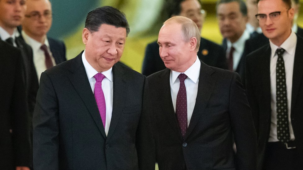 Китай і Росія проти Заходу: Сі назвав Путіна союзником